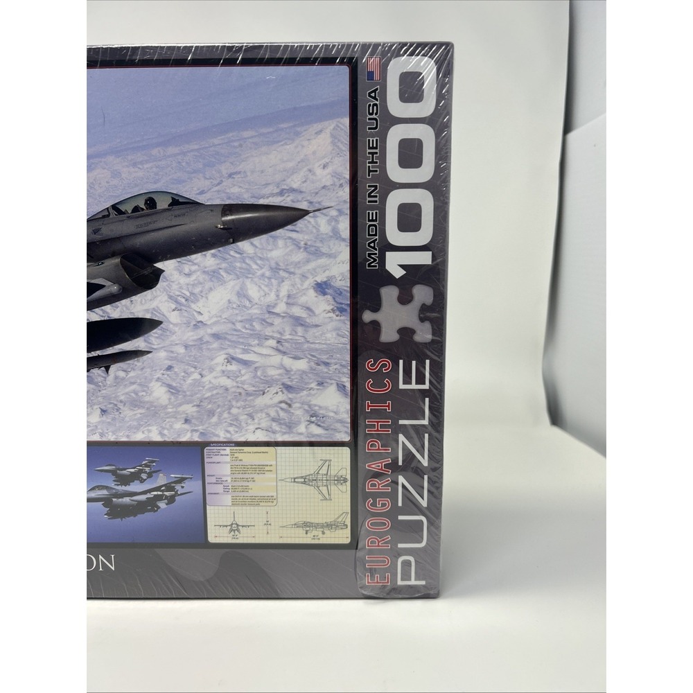 Eurographics Puzzles F-16 Fighting Falcon 6000-4956 1000 Pieces New NIB SEALED - Picture 8 of 8